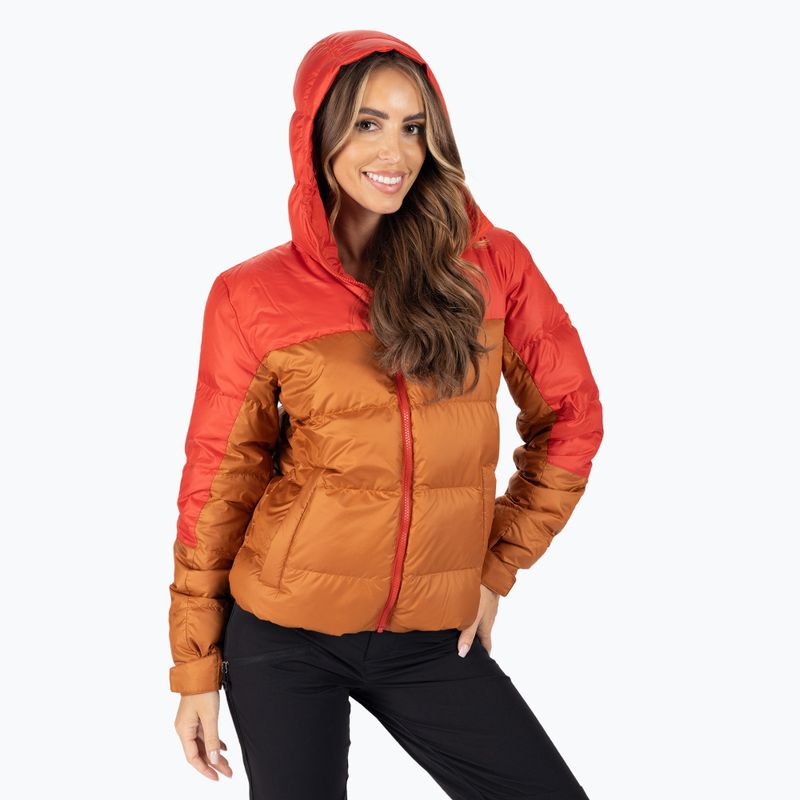 Marmot Damen Daunenjacke Guides Down Hoody braun und rot 79300 4