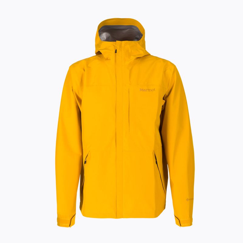 Herren Marmot Minimalist Gore Tex Regenjacke gelb M12681