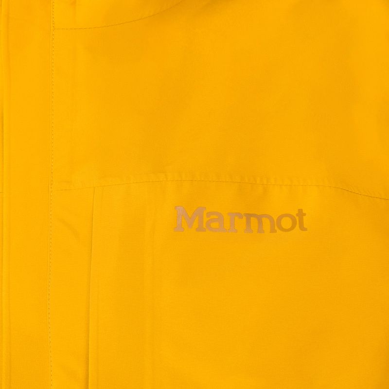 Herren Marmot Minimalist Gore Tex Regenjacke gelb M12681 3