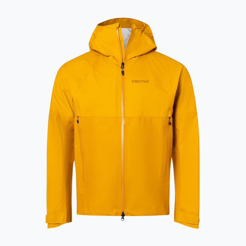 Herren Marmot Mitre Peak Gore Tex Trekking Jacke gelb M12685