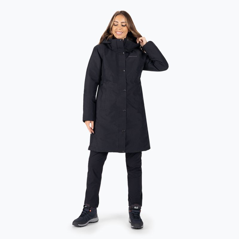 Damen Mackintosh Marmot Chelsea Coat schwarz M13169 2