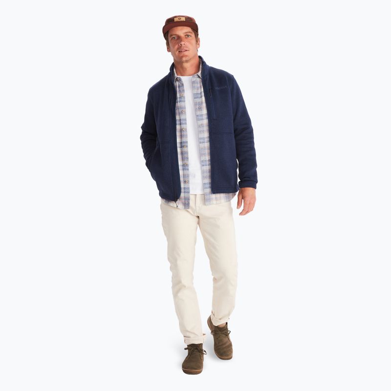 Marmot Drop Line Herren Sweatshirt arctic navy 2