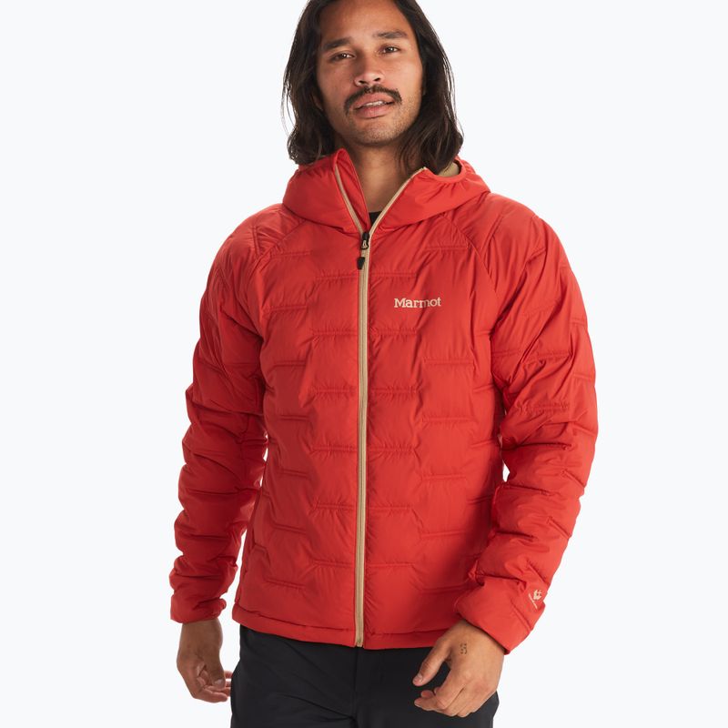 Marmot Warmcube Active Novus Herren Daunenjacke rot M13202 6