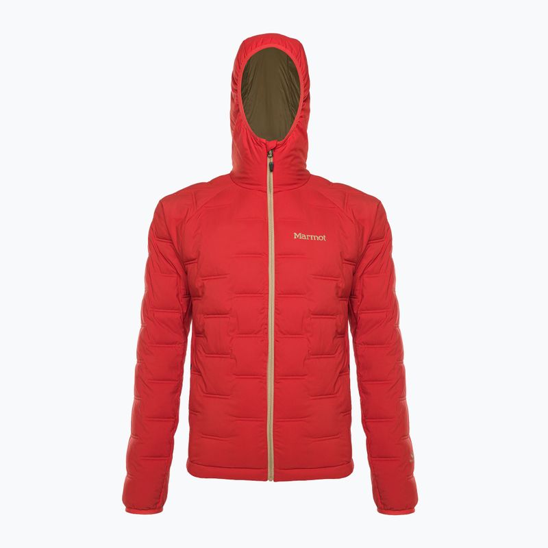 Marmot Warmcube Active Novus Herren Daunenjacke rot M13202