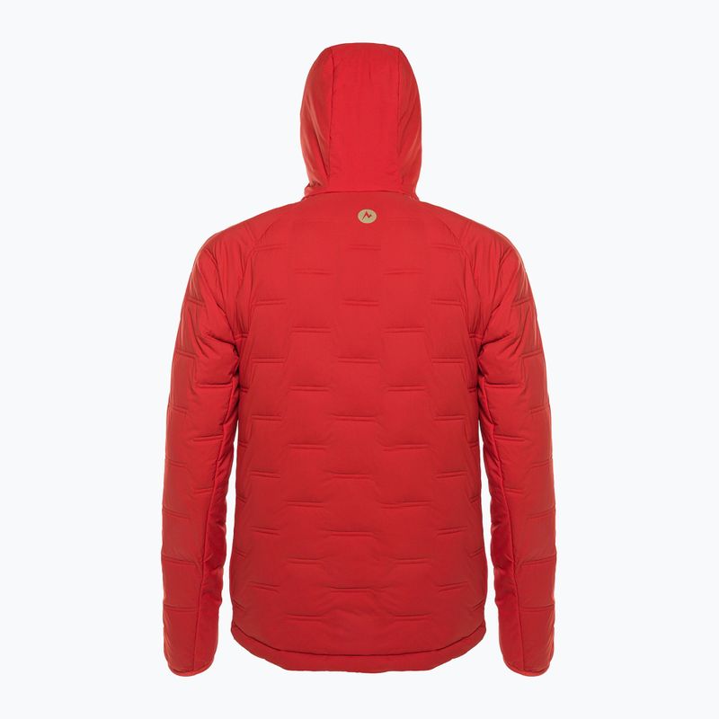 Marmot Warmcube Active Novus Herren Daunenjacke rot M13202 2