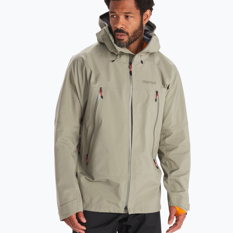 Herren Marmot Alpinist GORE-TEX grau Regenjacke M1234821543 7