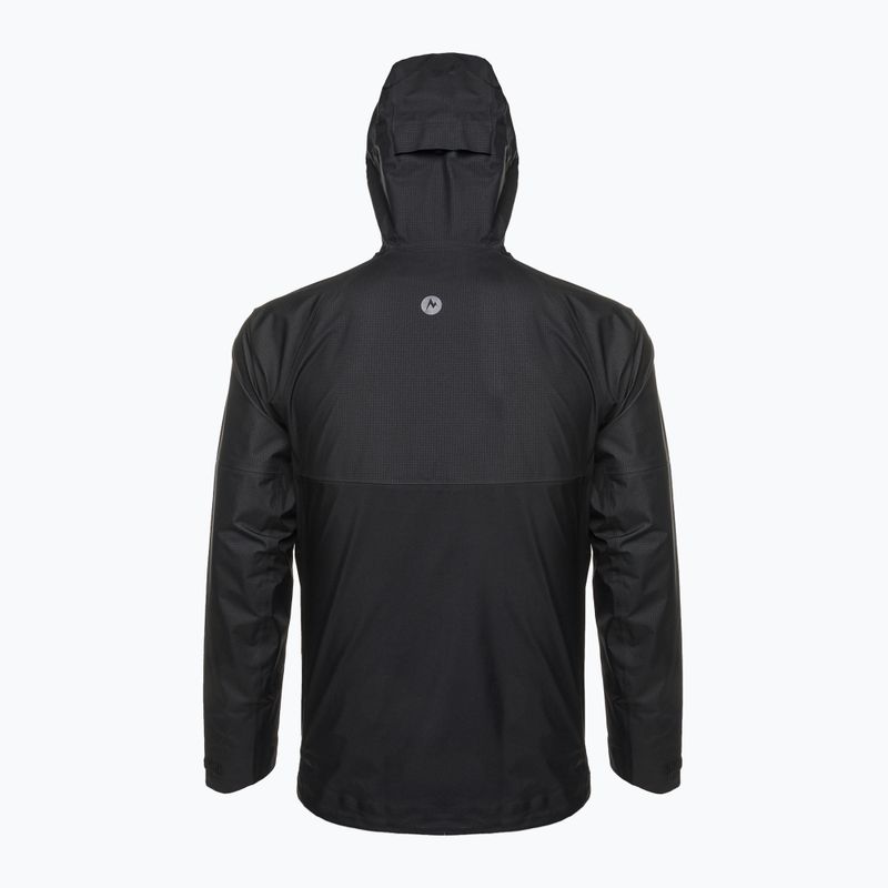Marmot Mitre Peak GTX Herren Regenjacke schwarz M12685-001 2