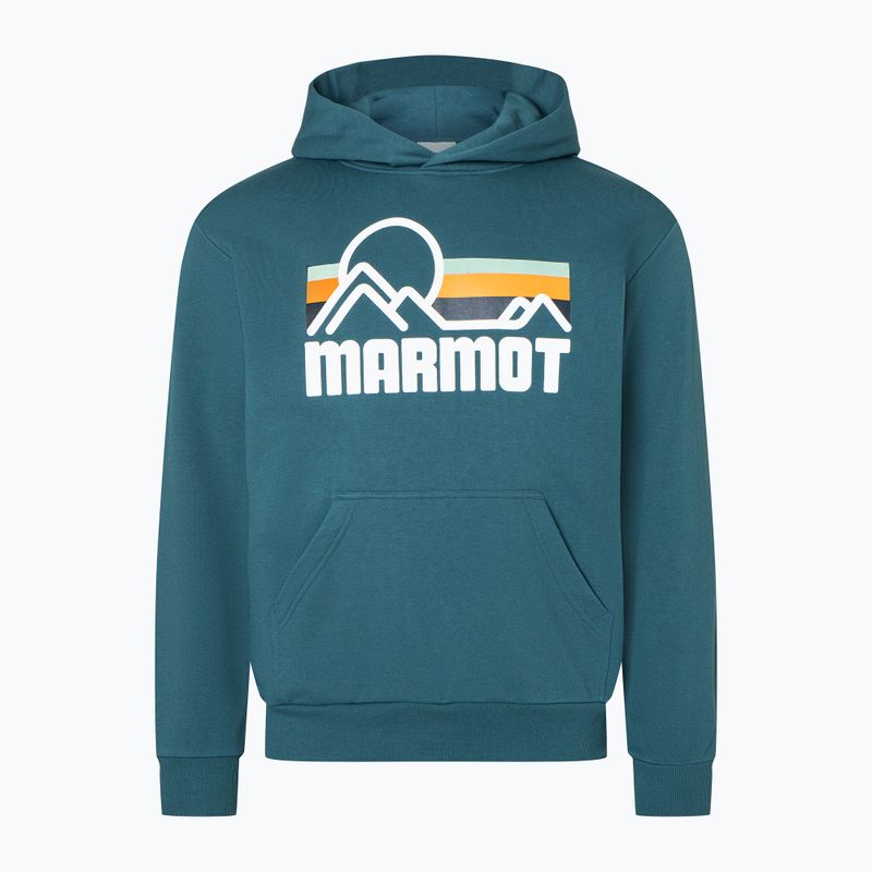 Herren Marmot Coastal Hoody hellblau Trekking-Sweatshirt M1425821541 3