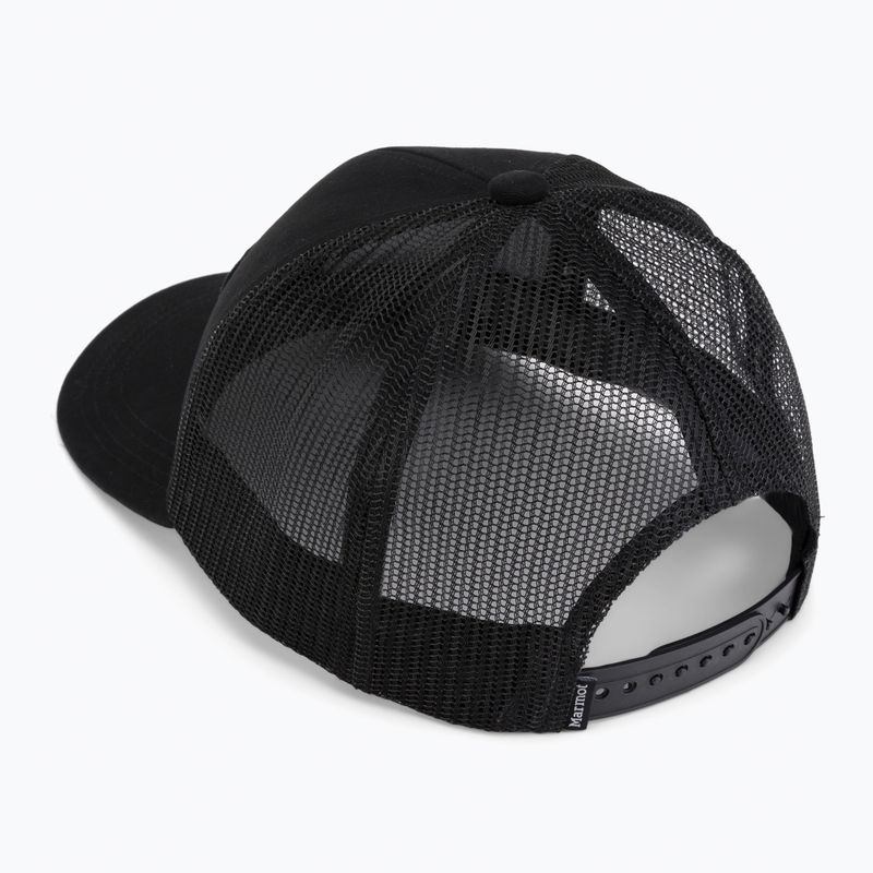 Marmot Retro Trucker Baseballkappe schwarz M143131101 3
