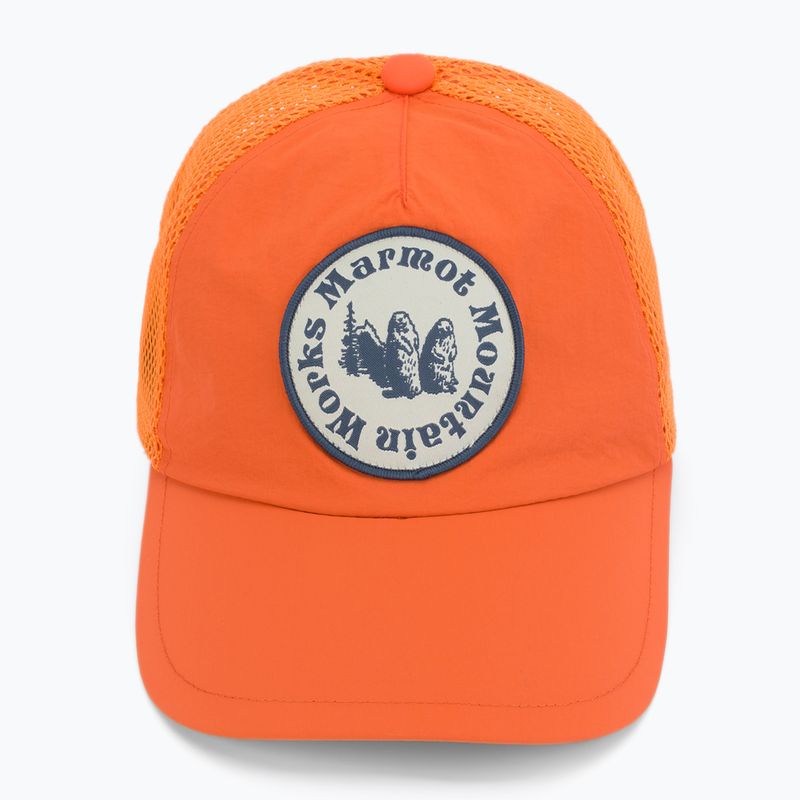 Marmot Alpine Soft Mesh Trucker Kappe orange M1431521524 4