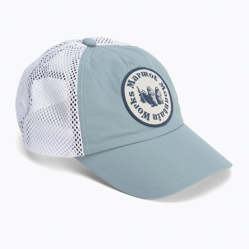 Marmot Alpine Soft Mesh Trucker Baseballkappe blau M1431521542