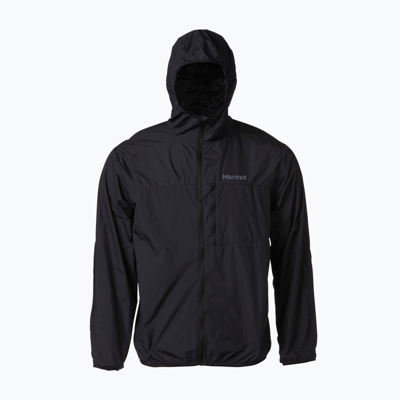 Herren Marmot Superalloy Bio Wind Jacke schwarz 7