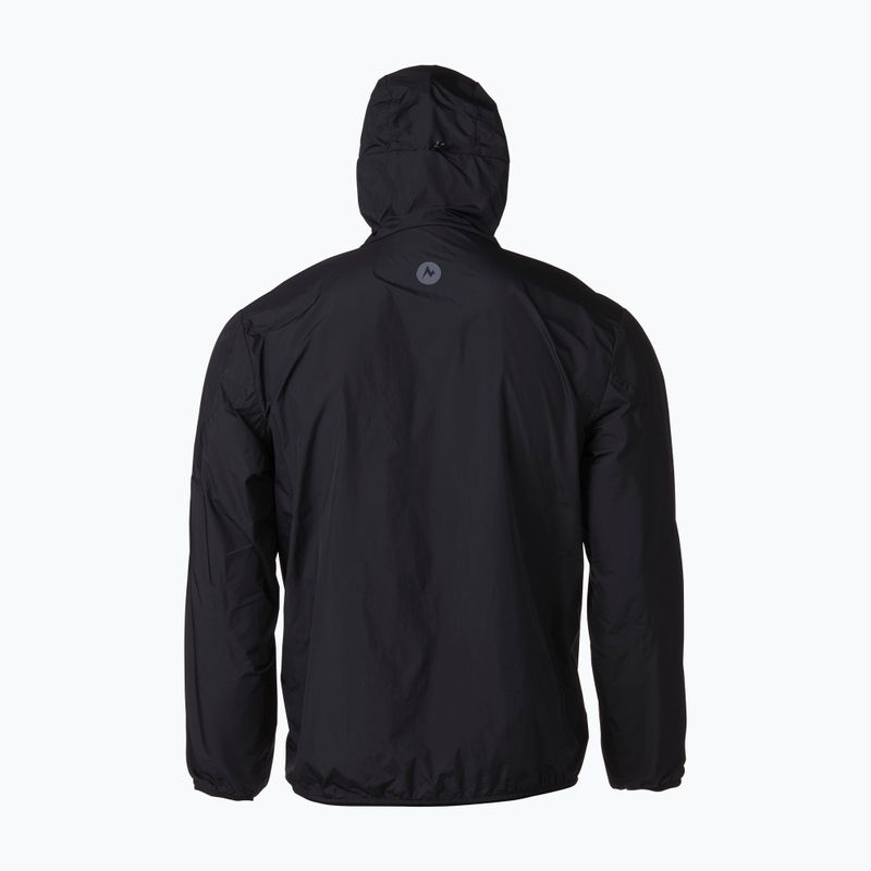 Herren Marmot Superalloy Bio Wind Jacke schwarz 8