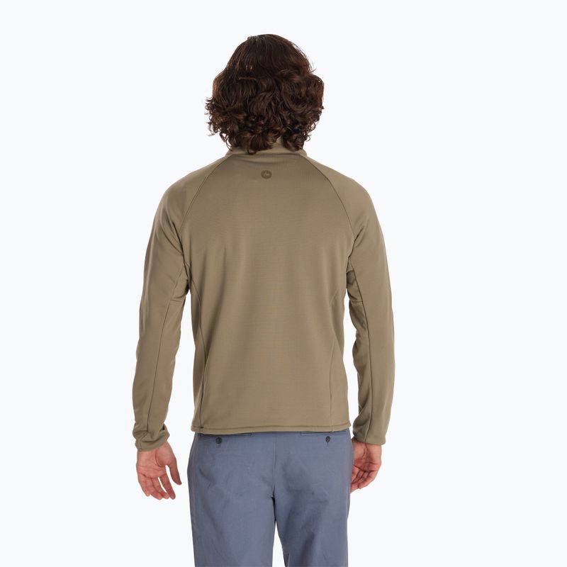 Herren Marmot Leconte Fleece 1/2 Zip vetiver Sweatshirt 3