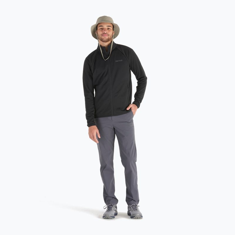 Men's Marmot Leconte Fleece Sweatshirt schwarz 2