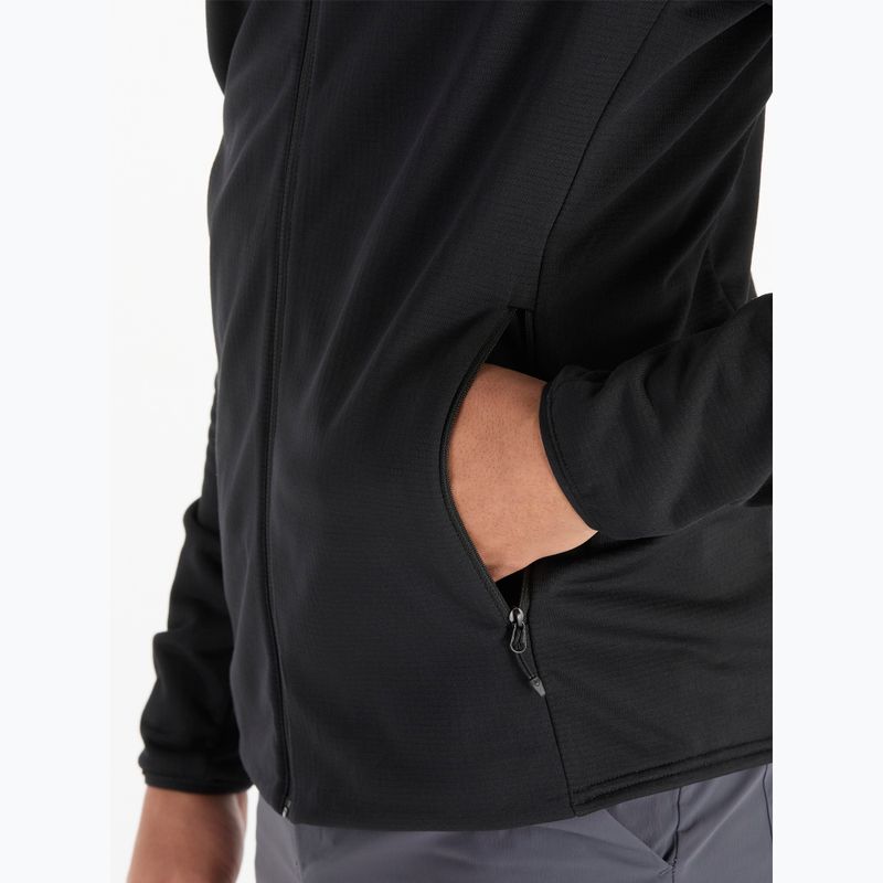Men's Marmot Leconte Fleece Sweatshirt schwarz 5