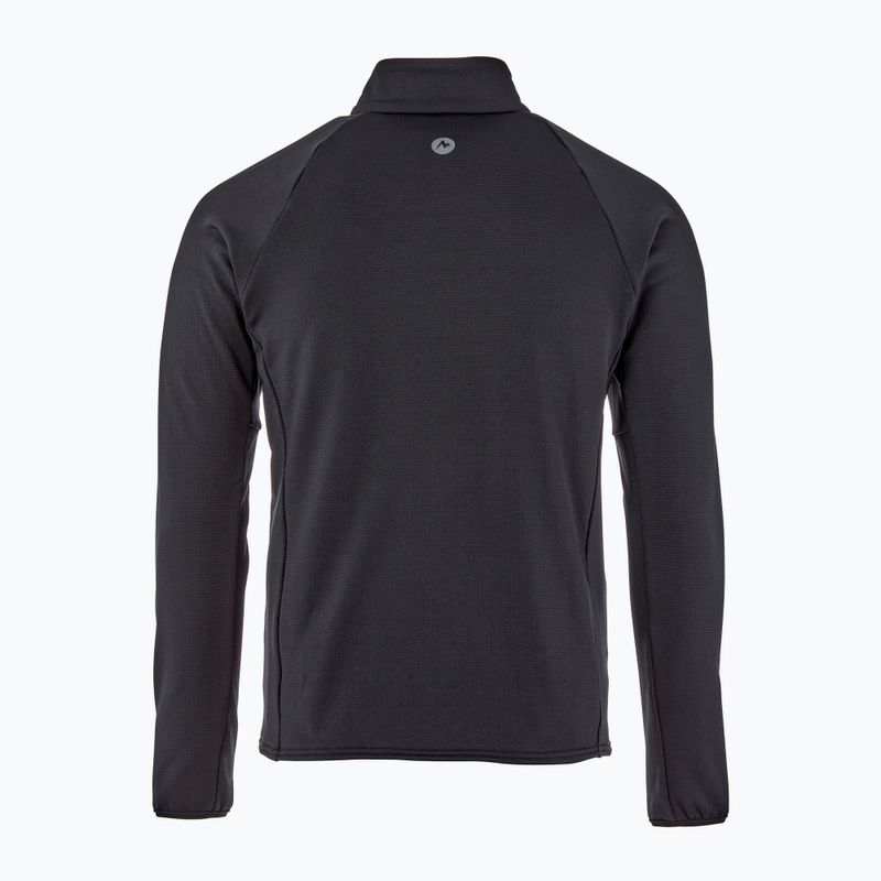 Men's Marmot Leconte Fleece Sweatshirt schwarz 8
