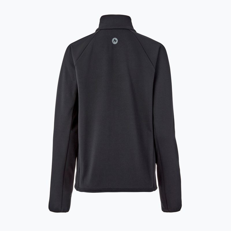 Marmot Leconte Fleece-Kapuzenpullover für Damen schwarz 11