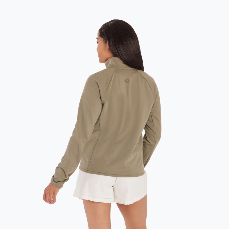 Damen Marmot Leconte Fleece Sweatshirt vetiver 3