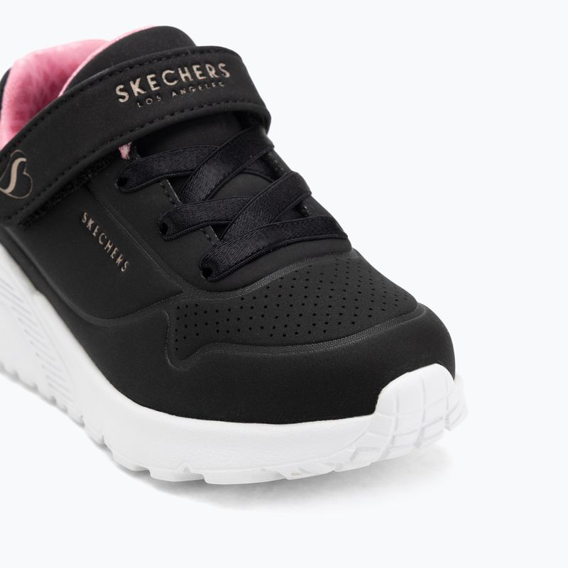Kinder Schuhe SKECHERS Uno Lite schwarz/roségold 7
