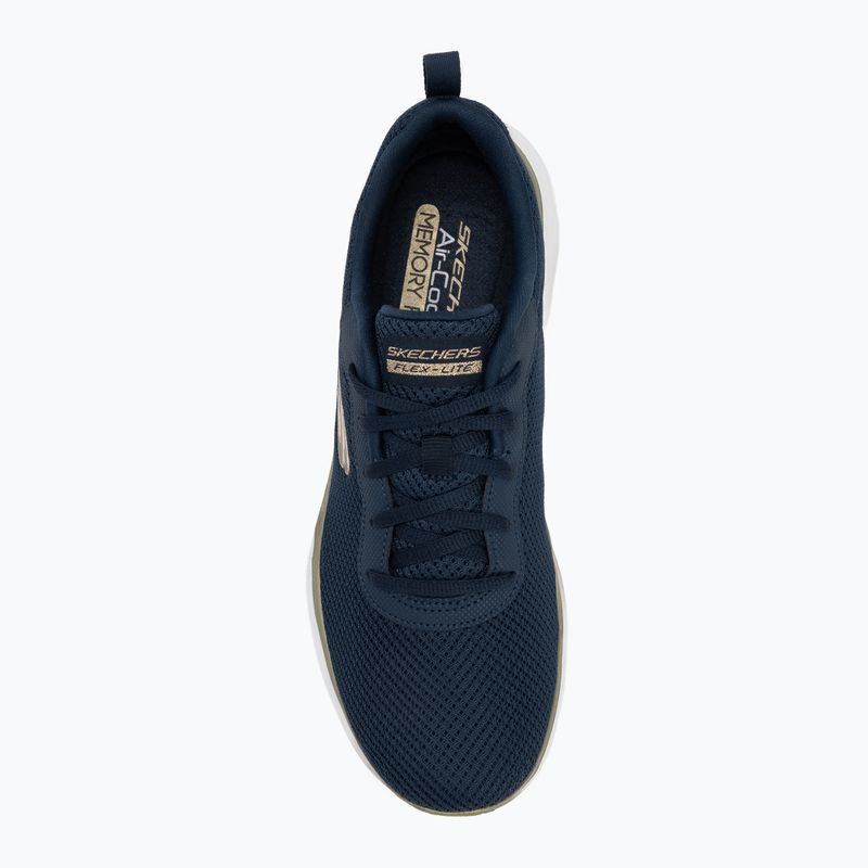 Schuhe Damen SKECHERS Flex Appeal 4.0 Brilliant View navy/gold 5