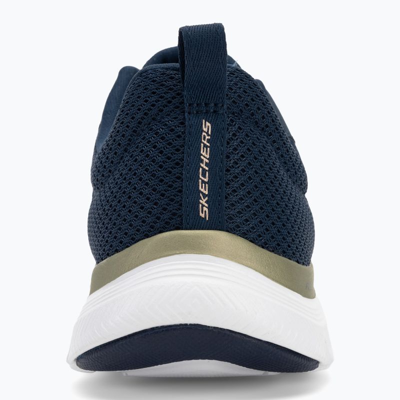 Schuhe Damen SKECHERS Flex Appeal 4.0 Brilliant View navy/gold 6