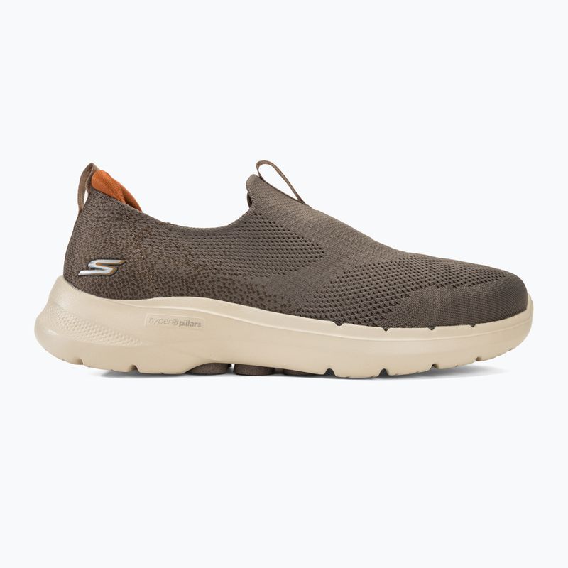 Herren SKECHERS Go Walk 6 taupe Schuhe 2