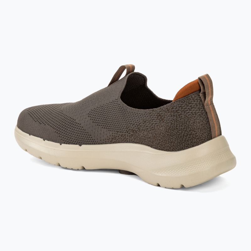 Herren SKECHERS Go Walk 6 taupe Schuhe 3