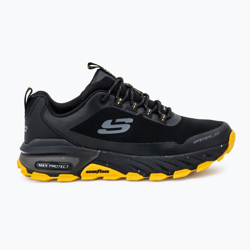 Schuhe Herren SKECHERS Max Protect Liberated black/yellow 2