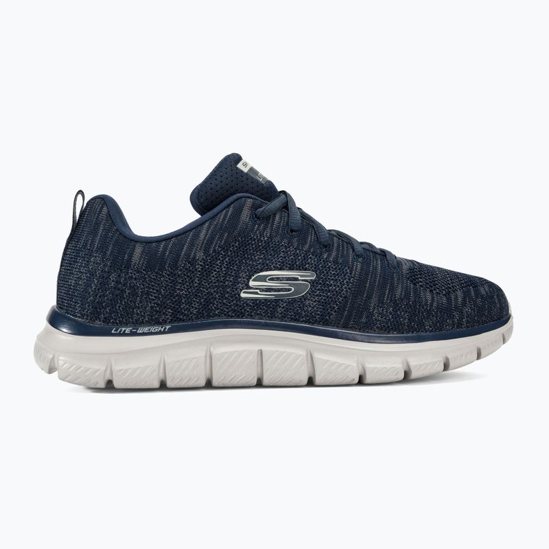 Herrenschuhe SKECHERS Track Front Runner navy/gray 2