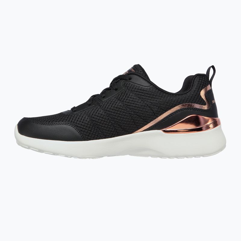 Damen Trainingsschuhe SKECHERS Skech-Air Dynamight The Halcyon schwarz/rosa gold 9