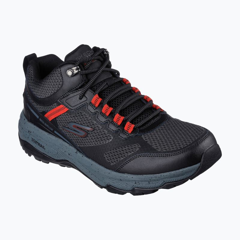 SKECHERS Go Run Trail Altitude Element Herren Laufschuhe schwarz/kohle 7