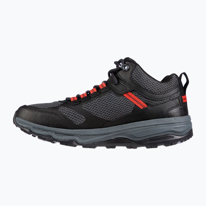 SKECHERS Go Run Trail Altitude Element Herren Laufschuhe schwarz/kohle 8