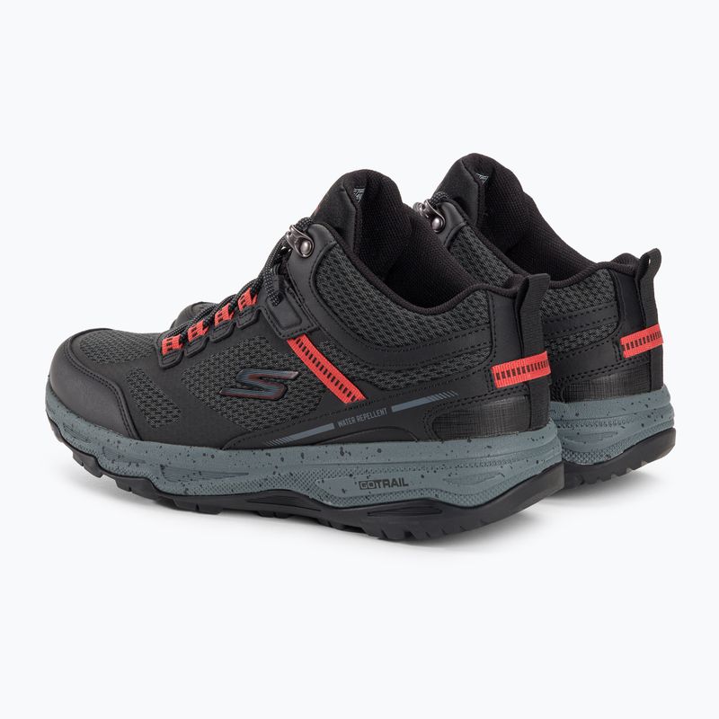 SKECHERS Go Run Trail Altitude Element Herren Laufschuhe schwarz/kohle 3