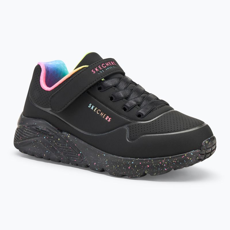 SKECHERS Kinderschuhe Uno Lite Rainbow Specks schwarz/multicolor