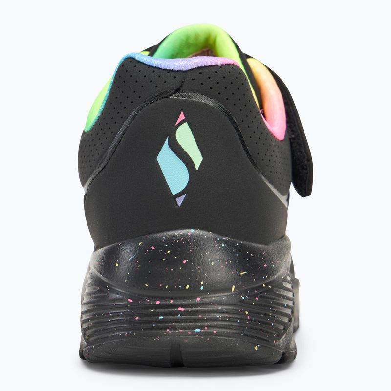 SKECHERS Kinderschuhe Uno Lite Rainbow Specks schwarz/multicolor
