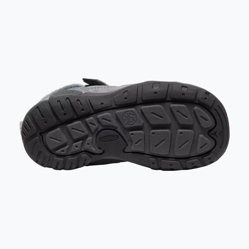 KEEN Knotch Chukka Kinder-Trekking-Stiefel blau 1026739 5