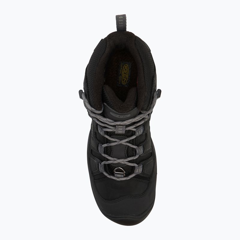 Wanderschuhe Herren KEEN Circadia Mid Polar black/steel grey 5
