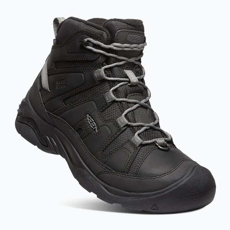 Wanderschuhe Herren KEEN Circadia Mid Polar black/steel grey 8