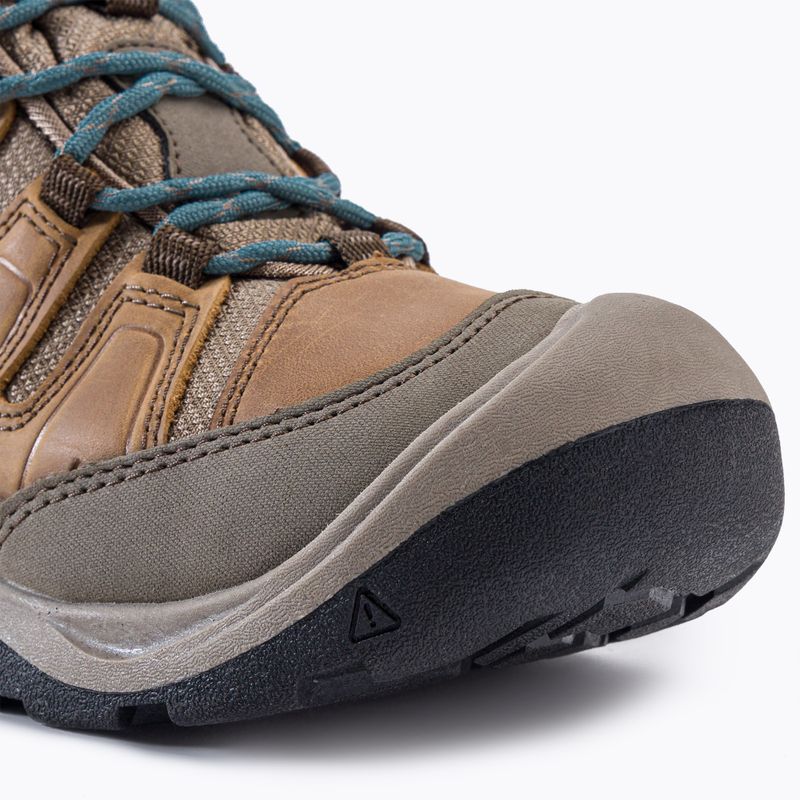 Damen-Trekking-Stiefel KEEN Circadia Mid Wp braun 1026764 7