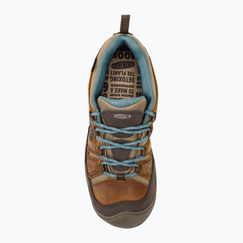 Damen-Trekkingschuhe KEEN Circadia WP syrup/north atlantic 5