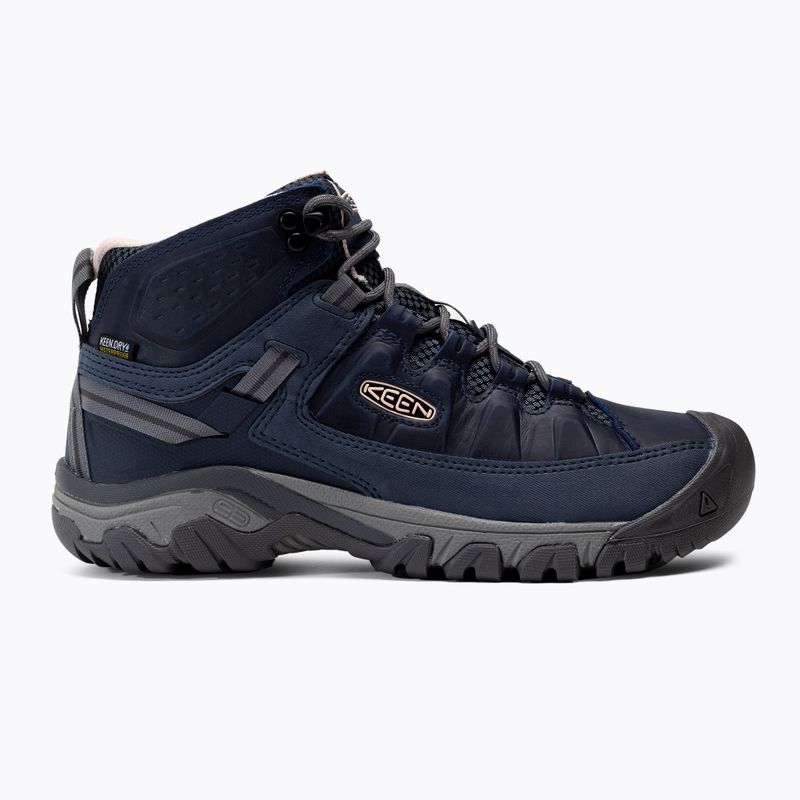 Damen-Trekking-Stiefel KEEN Targhee III Mid navy blau 1026863 2