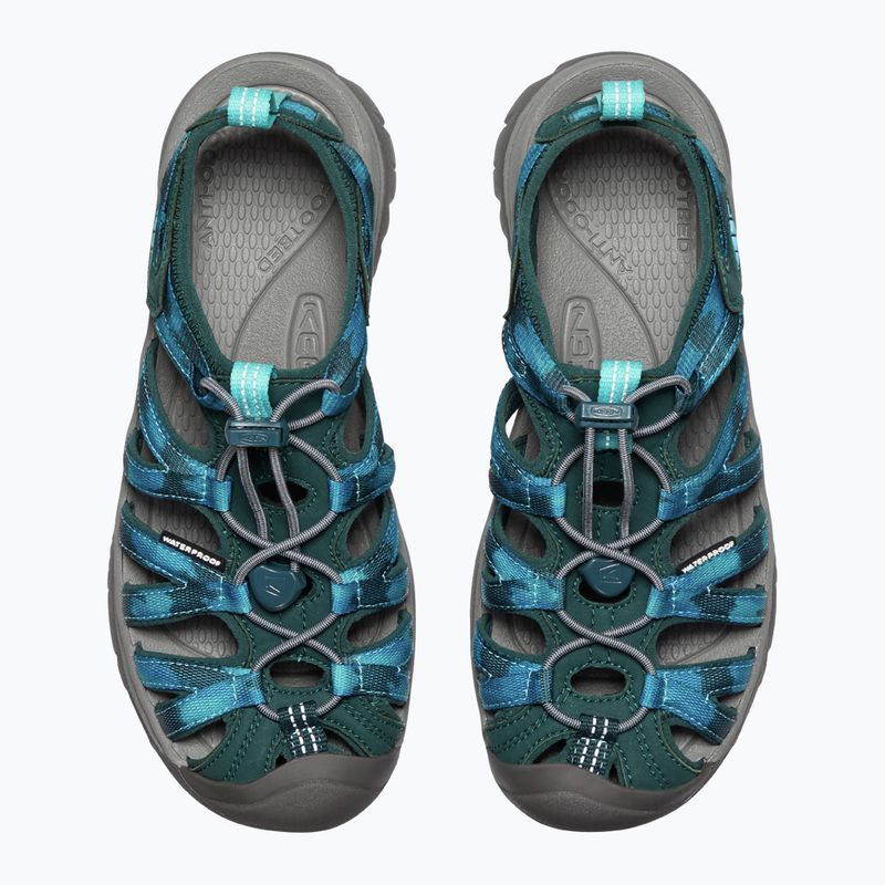 Trekkingsandalen Damen Keen Whisper Sea Moss blau 127362 13