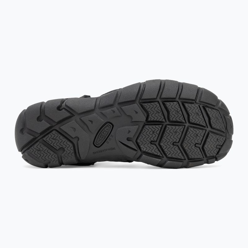 KEEN Seacamp II CNX Junior Sandalen schwarz/ grau 4