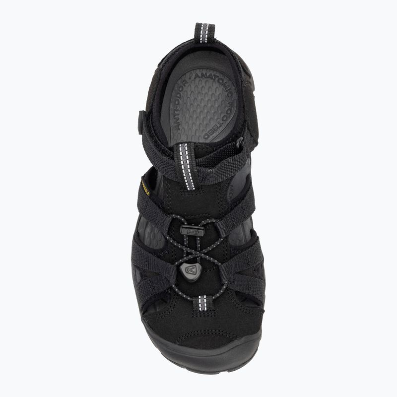 KEEN Seacamp II CNX Junior Sandalen schwarz/ grau 5