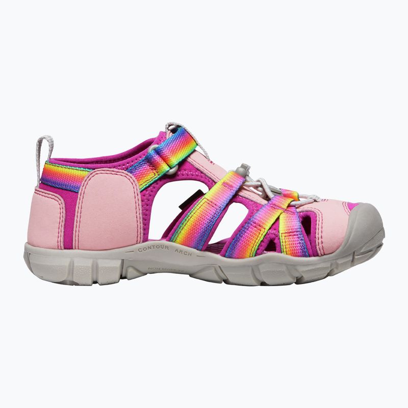 Trekkingsandalen Kinder Keen Seacamp II CNX rosa-bunt 127421 9