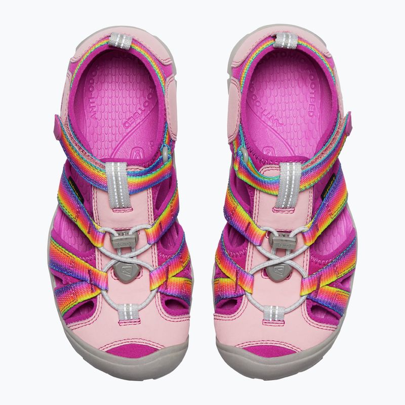 Trekkingsandalen Kinder Keen Seacamp II CNX rosa-bunt 127421 11