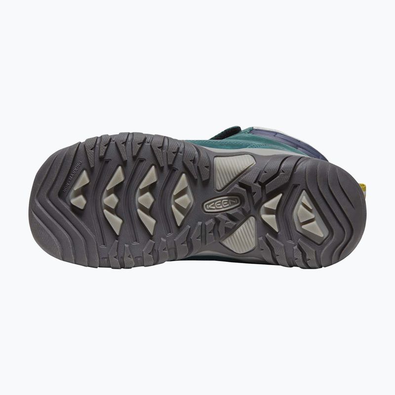 KEEN Kanibou WP deep lagoon/jazzy Kinder-Trekkingstiefel 12