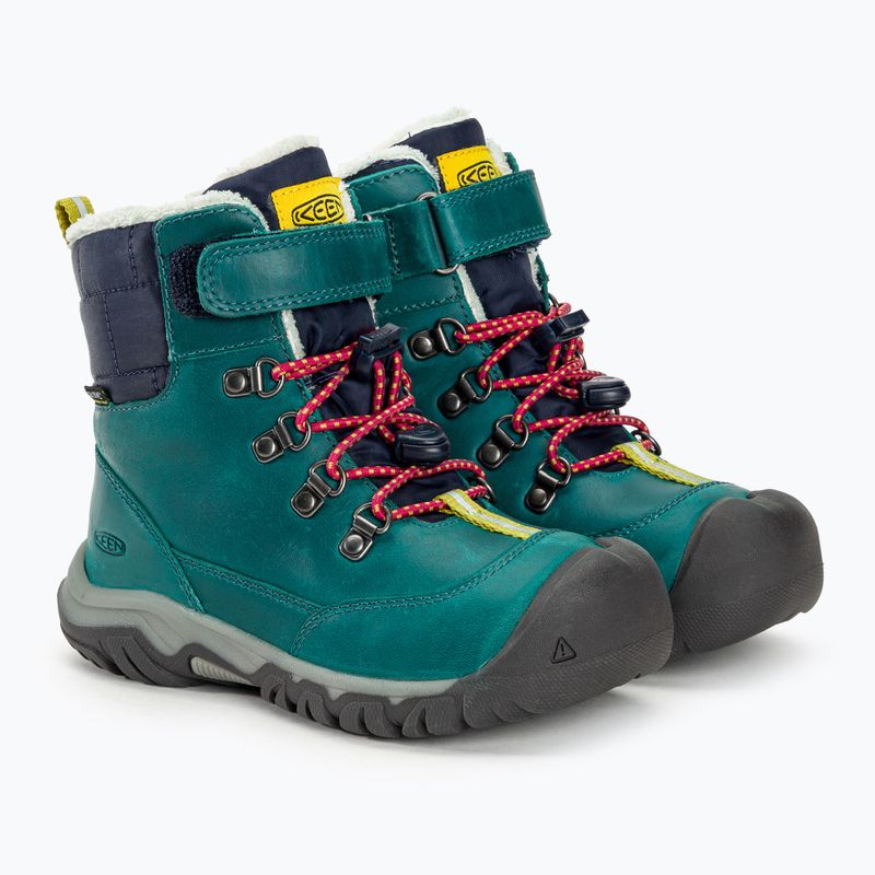 KEEN Kanibou WP deep lagoon/jazzy Schneestiefel für Kinder 4