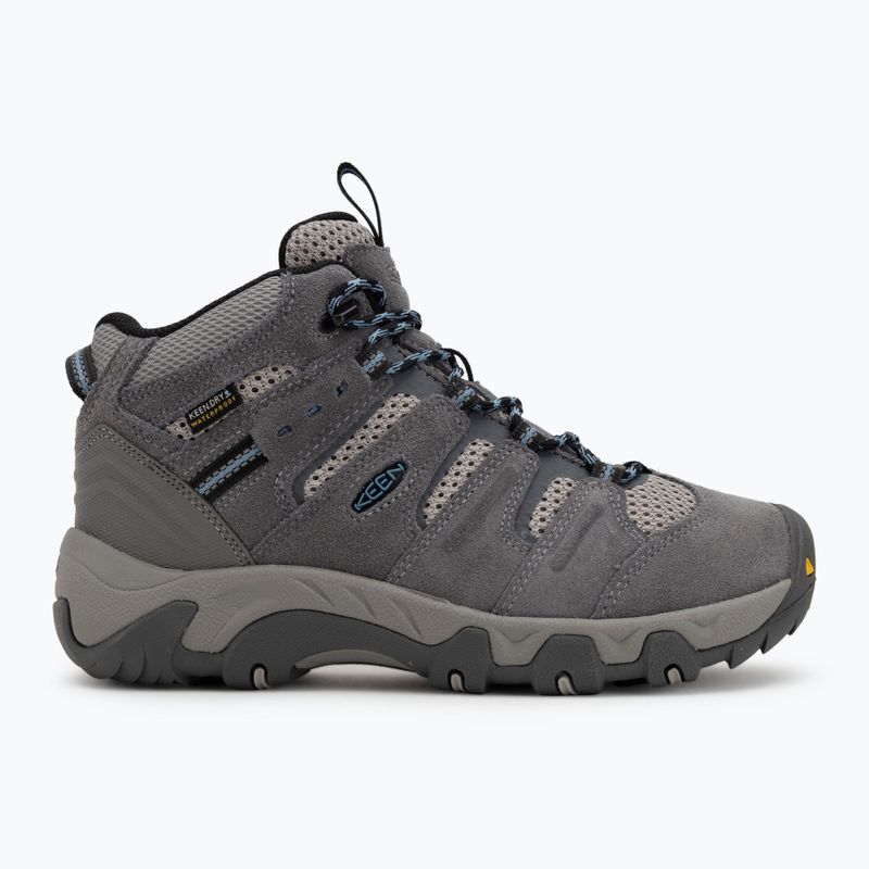 Trekkingschuhe Damen KEEN Headout Mid Waterproof steel grey/blue heaven 2